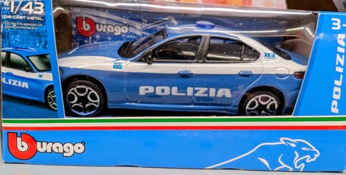 Bburago alfa romeo polizia - alfa,