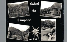 Pordenone Campone vedutine F. Grande  spedita 