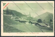 Belluno Rocca Pietore Laste cartolina LQ9774