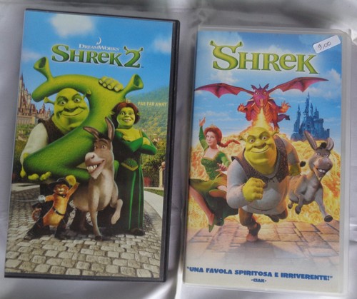 Vhs walt disney shrek - vhs,