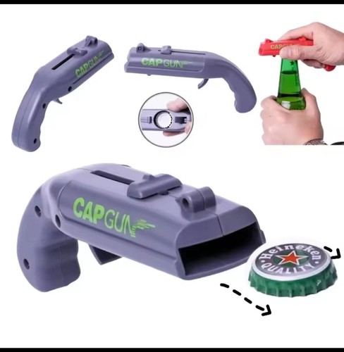 Beer cap gun - cap,