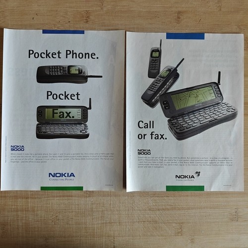 Nokia 9000 fax - 1997, vintage