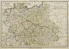 Germania Originale Incisione