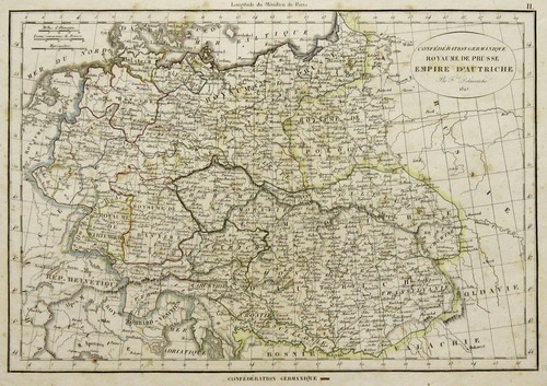 Germania originale incisione - originale,