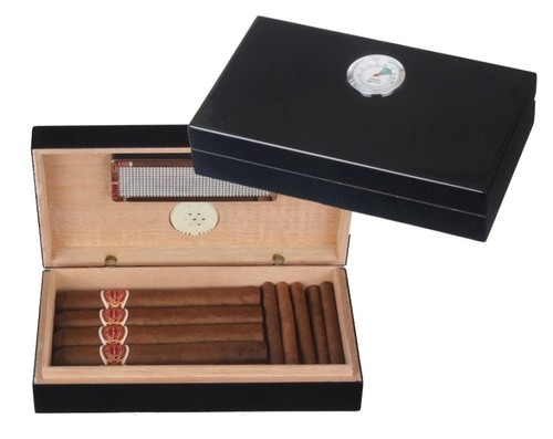 Mini humidor pianolack - mini,