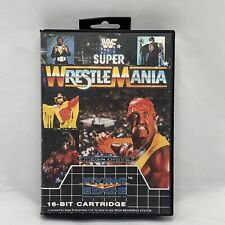 SEGA MEGA DRIVE GAME: WWF Super Wrestle Mania PAL REGION FREE senza manuale testato
