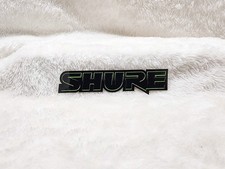 Adesivo Shure Microfoni Verde