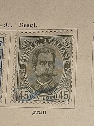 Foreign italian 45c stamp - foreign,