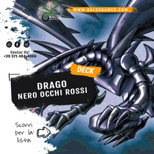 Yugioh! Mazzo Deck DRAGO NERO OCCHI ROSSI da Torneo