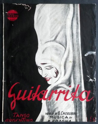 Spartito epoca guitarrita - spartito, d'epoca