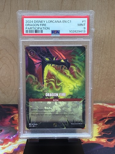 Disney lorcana dragon fire - lorcana,