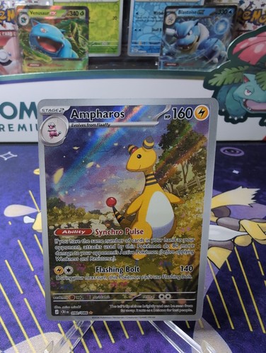 Ampharos 090 086 illustration - ampharos, 090/086