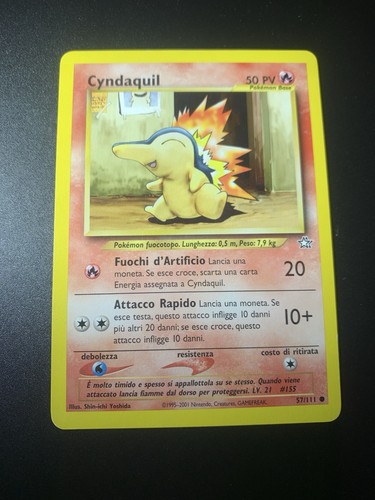 Pokemon cyndaquil 111 - pokemon, neo