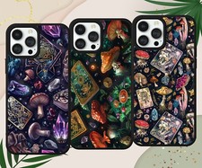 CUSTODIA TELEFONO MOTIVO FUNGO PER IPHONE SAMSUNG GOOGLE PIXEL STAMPA STREGA