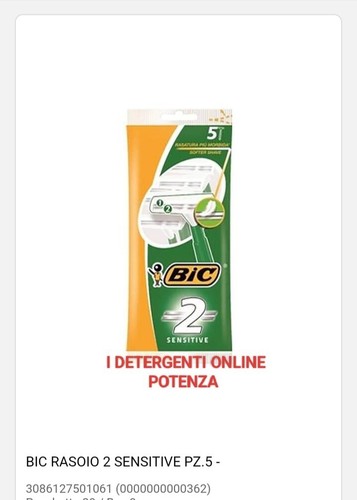 Bic sensitive monouso - sensitive,
