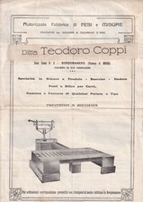 Catalogo Coppi ( & Gazzola)  Bilance Bascule Stadere Bilici Borgomanero 1930 c.a
