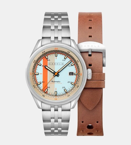 Orologio cadola pista blu mare - orologio,