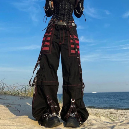 Pantaloni elettrici gotici
