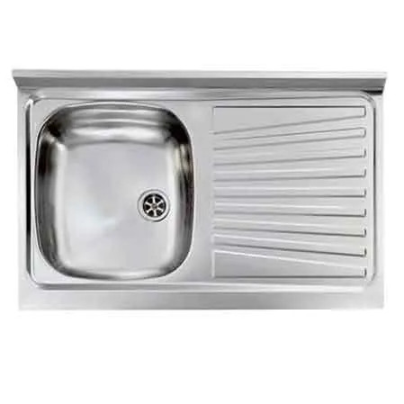 Lavello inox una vasca - una,