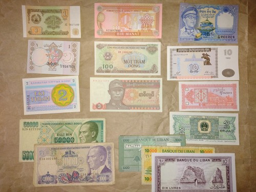 Lotto banconote asia - lotto,