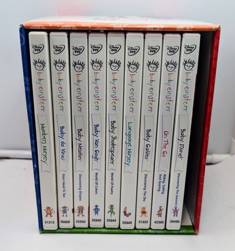 Baby einstein dvd box - einstein, 9