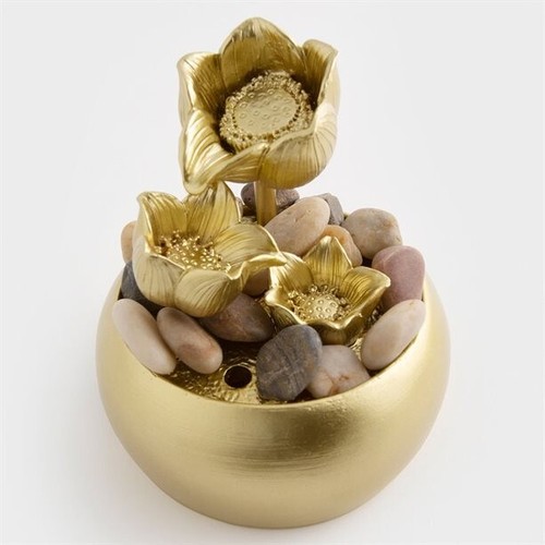 Fontana fior loto con - fior, di