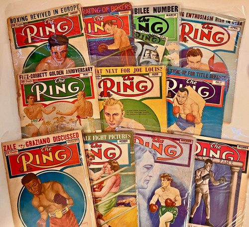 1947 the ring - boxing, magazine