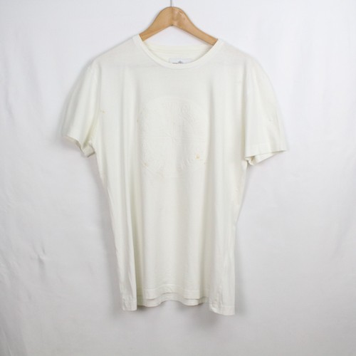 Shirt stone island - t-shirt, bianca