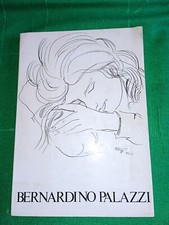 Pittore Bernardino Palazzi autografo su catalogo 1975