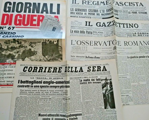 Giornali guerra gennaio - giornali, di