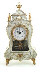 CARILLON MECCANICO PVC OROLOGIO PENDOLO PVC STILE BAROCCO MELODIA FLAUTO MAGICO