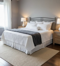 Testata letto matrimoniale in