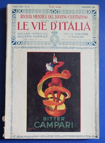 1924 vie italia - d'italia, rivista