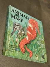 LIBRO BAMBINI-ANIMALI DEL MARE-ILL.J.PINKNEY-LIBRO ANIMATO-MONDADORI-1988 POP Up