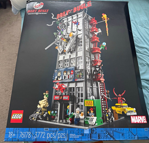 Lego marvel spider man - lego, daily