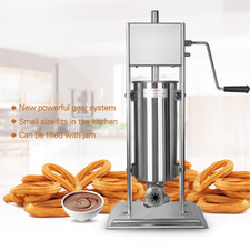 Churros Maker Ciambella 5 Litri con 4 Ugelli Spagnolo Churrera Churros Macchina Ciambella