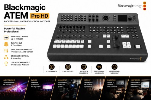 Blackmagic atem television - blackmagic,