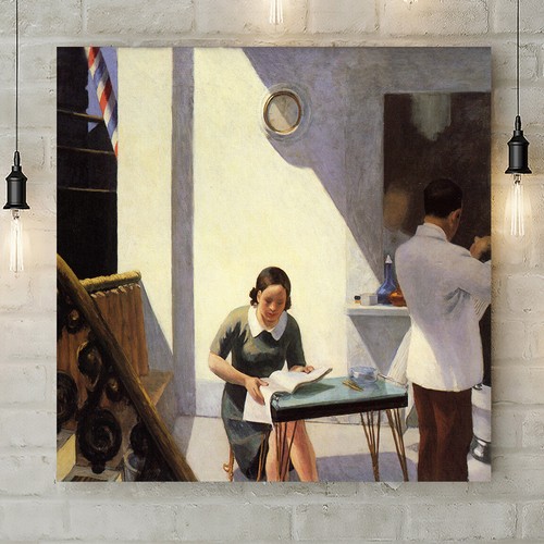 Barbiere negozio wall - -,
