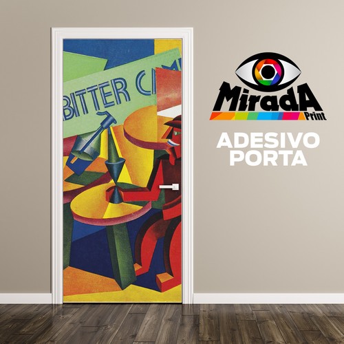 Porta adesiva wall sticker - adesiva,