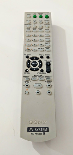 Adu003 telecomando sony - rm-adu003,