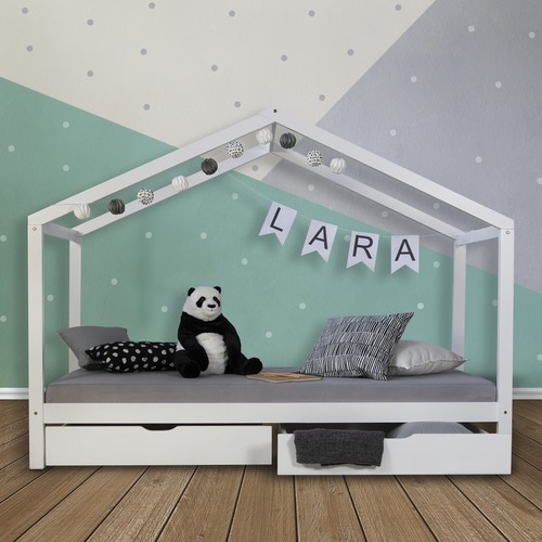 Letto casa 90x200 - con, cassetto