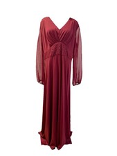 Abito donna vintage bordeaux