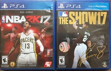 Giochi PS4 - NBA2K17 e THESHOW17
