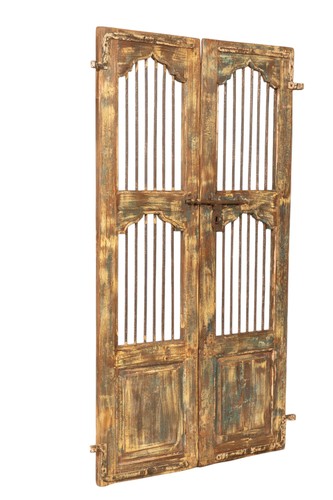 Portone antico legno teak - legno,