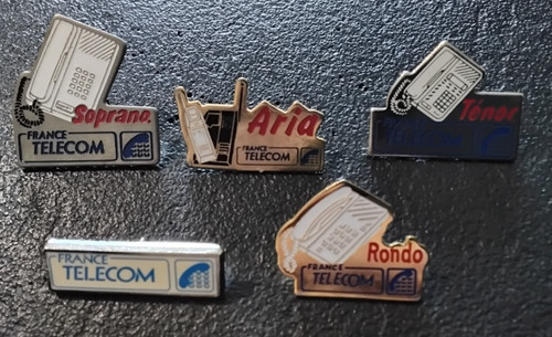 Pin lot 5 - pin’s, de