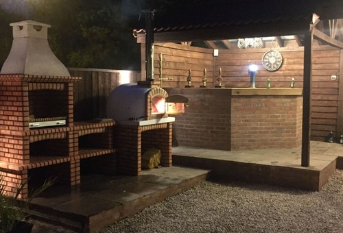 Cucina esterno mattoni - cucina, in