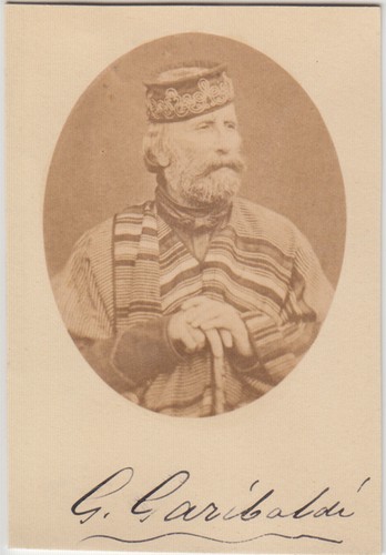Giuseppe garibaldi signed - garibaldi,