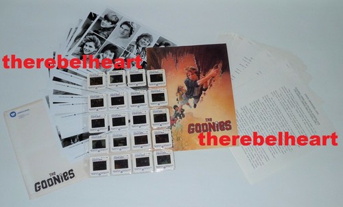 Goonies 1985 complete press - goonies,