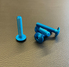 Lightech 1 Vite M6 Ergal testa bombata Ø 14 Blu