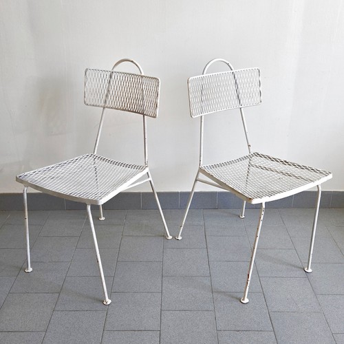 Coppia sedie vintage 1950 - coppia,